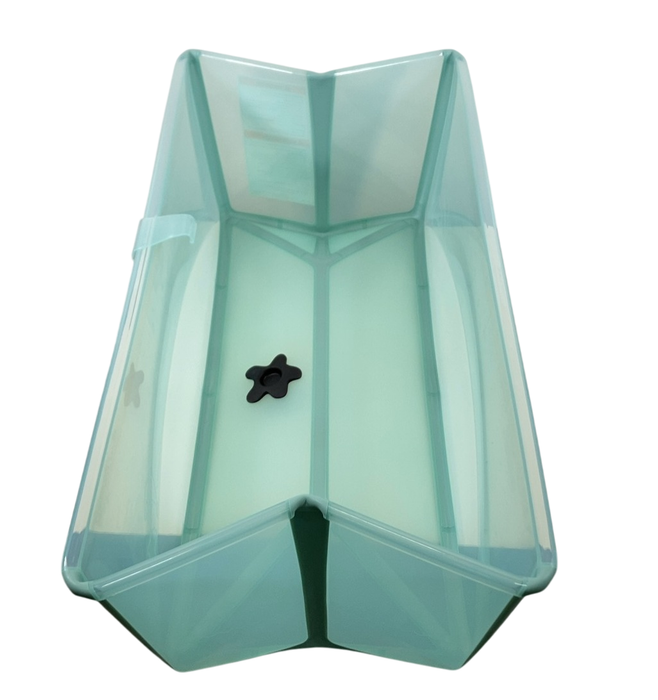 Shop Stokke Flexi Bath Foldable Baby Bathtub, Soft Mint, XLarge at Goodbuygears