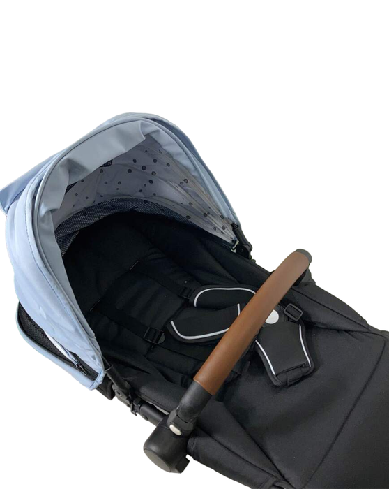 Shop Mockingbird 2nd Seat Kit 2.0, Sky, Watercolor Drops, Silver With Penny Leather at Goodbuygears