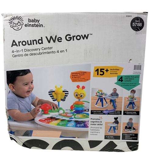 Shop Baby Einstein Around We Grow 4-in-1 Walk Around Discovery Activity Center Table at Goodbuygears