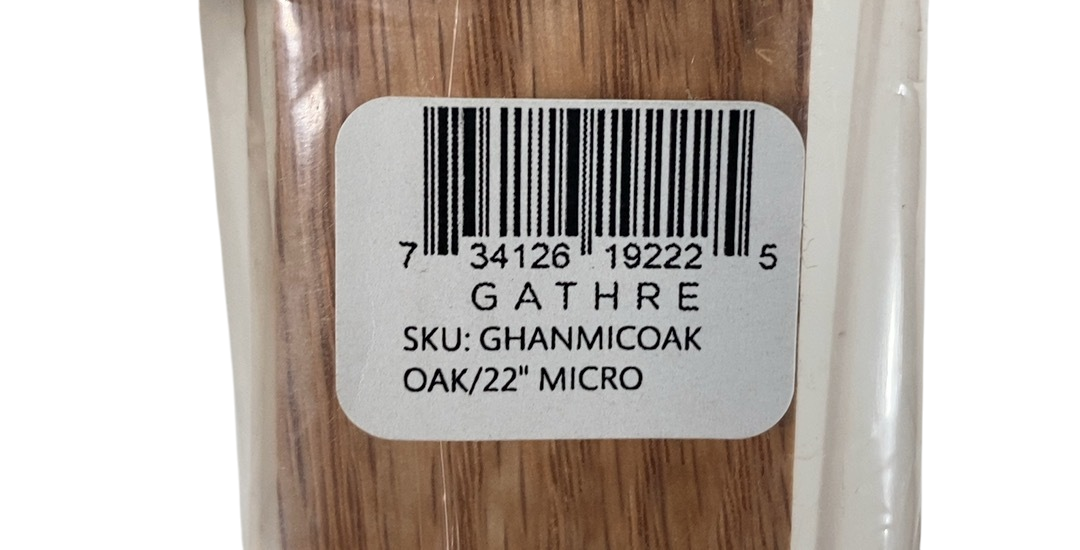Shop Gathre Wooden Hanger, Oak at Goodbuygears