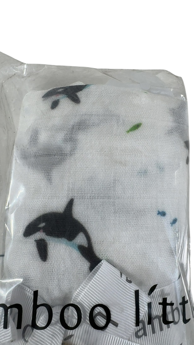 Shop Bamboo Little Swaddle, 1 pack, Orca at Goodbuygears