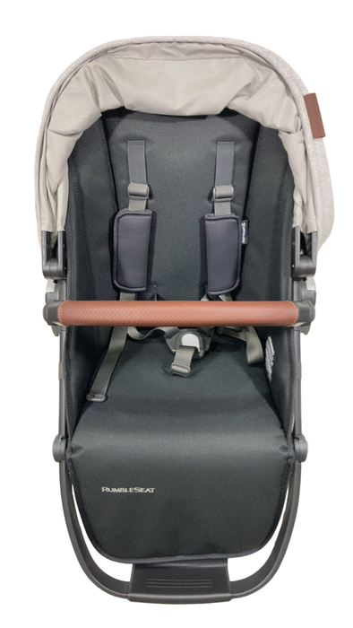 Shop UPPAbaby Rumbleseat V2+, Anthony (White & Grey Chenille) at Goodbuygears