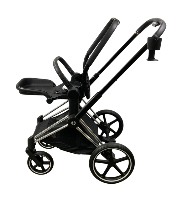 Shop Cybex PRIAM Stroller Frame And Seat, Chrome/Black, 2024 at Goodbuygears