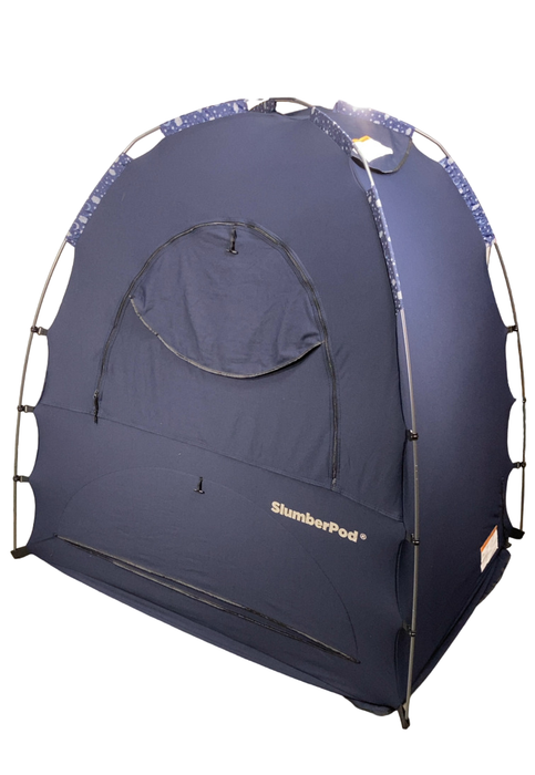 Shop SlumberPod 3.0 Sleep Canopy, Navy with Night Sky Accents at Goodbuygears