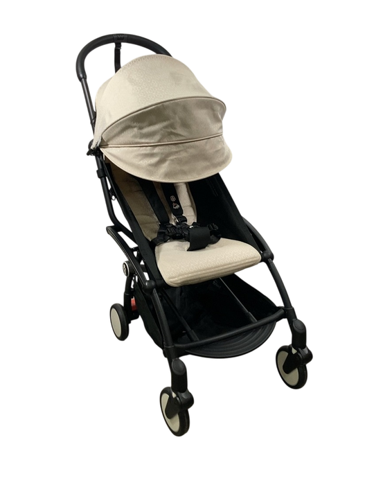 Shop Stokke YOYO3 Complete Stroller, Black, 2024, Bonpoint Beige at Goodbuygears