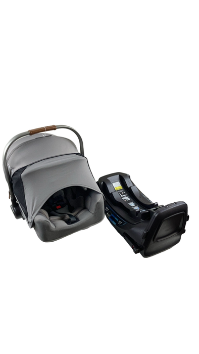 Shop Nuna PIPA rx Infant Car Seat with RELX Base, 2021, Granite at Goodbuygears