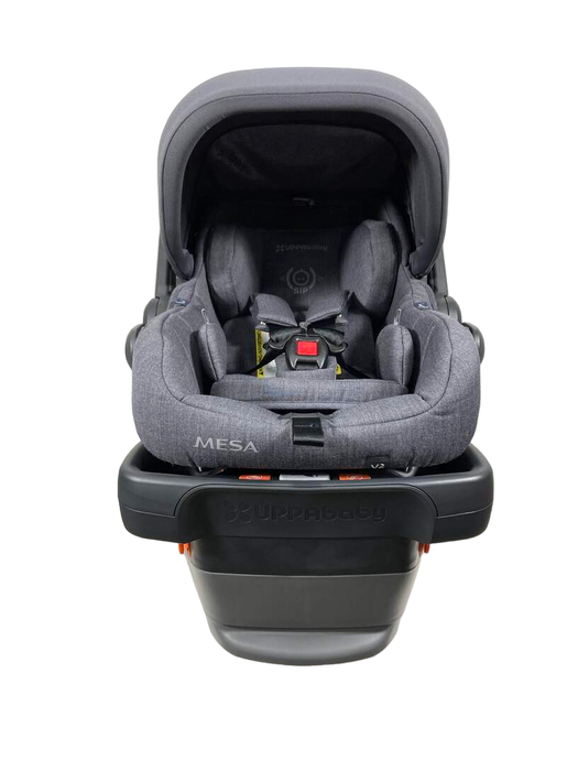 Shop UPPAbaby MESA V2 Infant Car Seat, Greyson (Charcoal Melange Merino Wool), 2023 at Goodbuygears