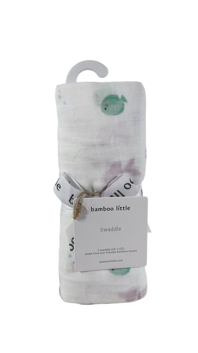 Shop Bamboo Little Swaddle, 1 pack, Fish at Goodbuygears