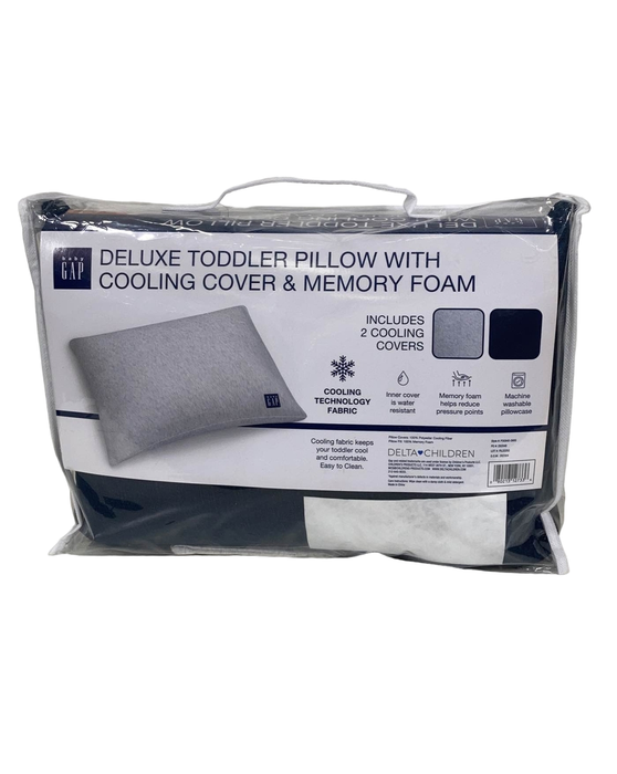 secondhand Delta Children BabyGap Memory Foam Toddler Pillow With Cooling Covers
