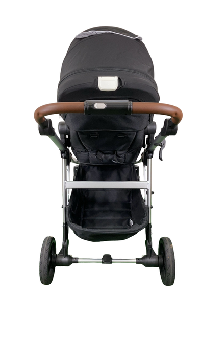 Shop Mockingbird Single to Double 2.0 Stroller, 2024, Black, Silver With Penny Leather, Windowpane at Goodbuygears