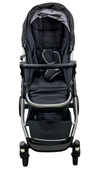 Shop Mockingbird Single to Double 2.0 Stroller, 2024, Black, Silver With Black Leather, Watercolor Drops at Goodbuygears