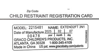 Shop Graco Extend2Fit 3-in-1 Convertible Car Seat, 2025, Ashten at Goodbuygears