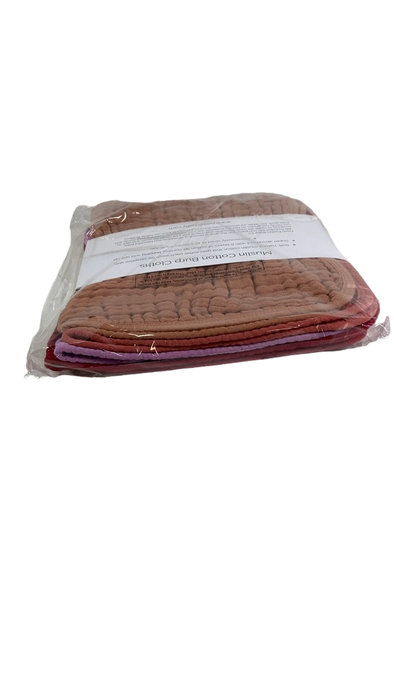 Shop Parker Baby Co. Muslin Cotton Burp Cloths, 4 Pack, Rose at Goodbuygears