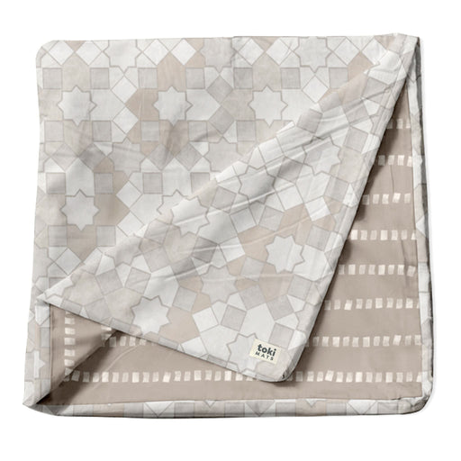 Shop Toki Mats Padded Play Mat Cover, Grey Mosaic Cover at Goodbuygears