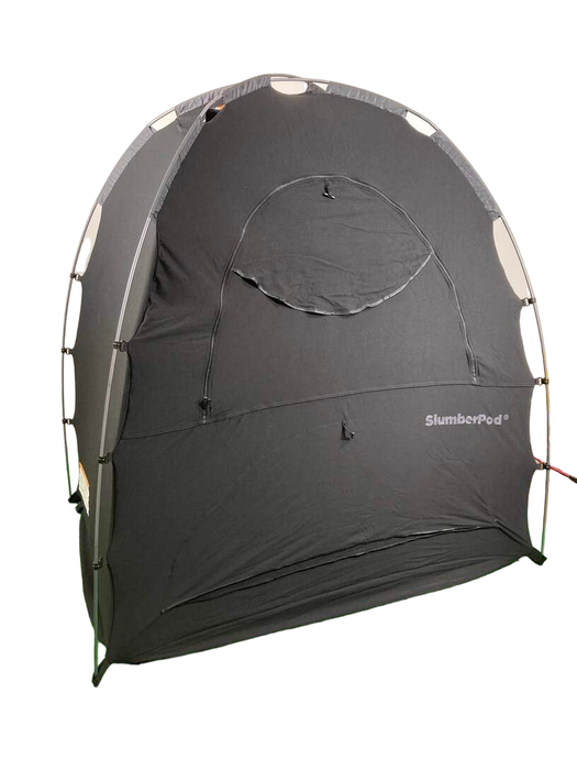 Shop SlumberPod 3.0 Sleep Canopy, Black with Gray Accents at Goodbuygears