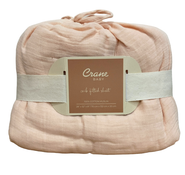 Shop Crane Baby Crib Fitted Sheet, Desert Rose at Goodbuygears