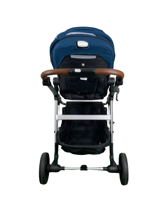 Shop Mockingbird Single to Double 2.0 Stroller, Silver with Penny Leather, Windowpane, Sea, 2024 at Goodbuygears