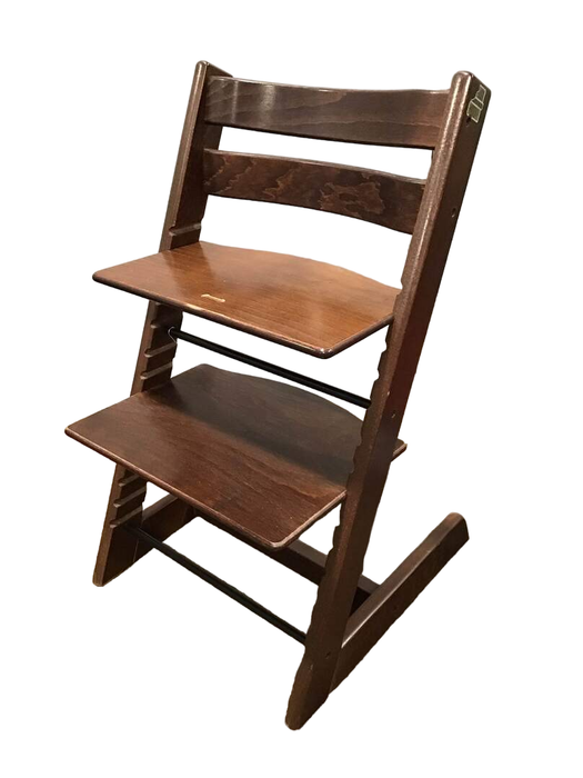 used Stokke Tripp Trapp Chair, Walnut