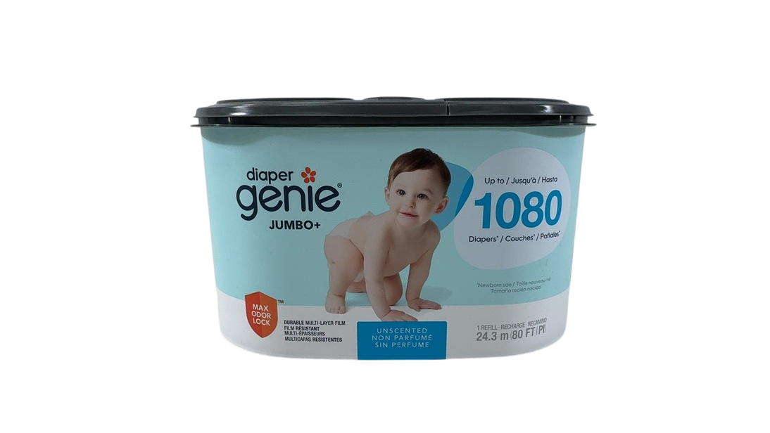 Shop Diaper Genie Jumbo Square Disposal Bag Refill, 1080 Ct at Goodbuygears