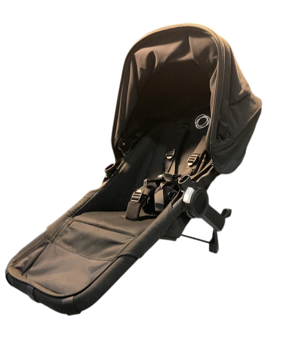 Shop Bugaboo Donkey 5 Duo Extension Set, 2023, Black, Midnight Black, Midnight Black, with Canopy at Goodbuygears