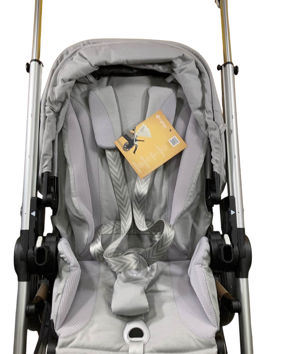 Shop Cybex Gazelle S Modular Stroller, 2023, Lava Grey, Silver Frame at Goodbuygears