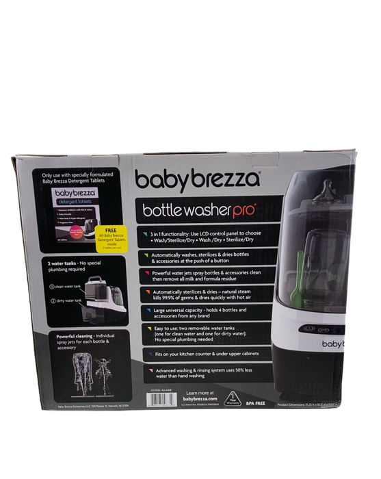 Shop Baby Brezza Bottle Washer Pro, White/Black at Goodbuygears