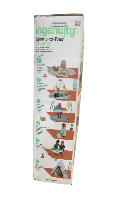 Shop Ingenuity Tummy-to-Toes Play Gym, 6-in-1 Milestone Center at Goodbuygears