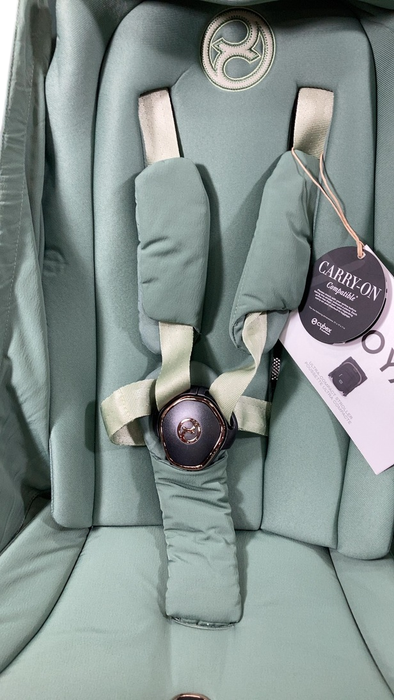 Shop Cybex Coya Stroller, 2023, Leaf Green, Rose Gold at Goodbuygears