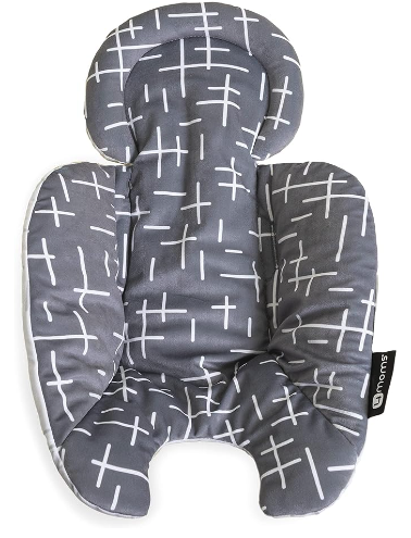 4moms Reversible Newborn Insert (new), Grey Plush