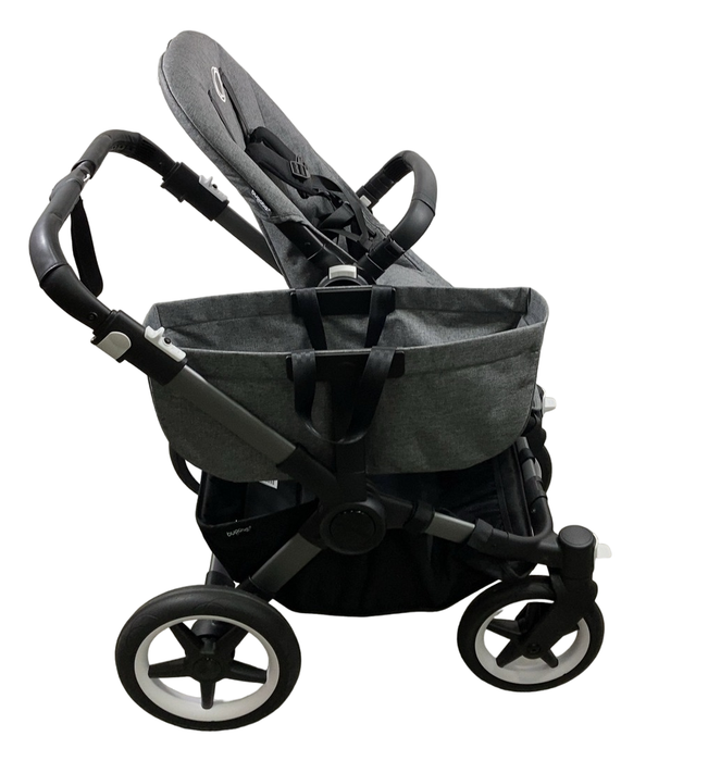Shop Bugaboo Donkey 5 Stroller Mono, 2021, Graphite, Grey Melange at Goodbuygears
