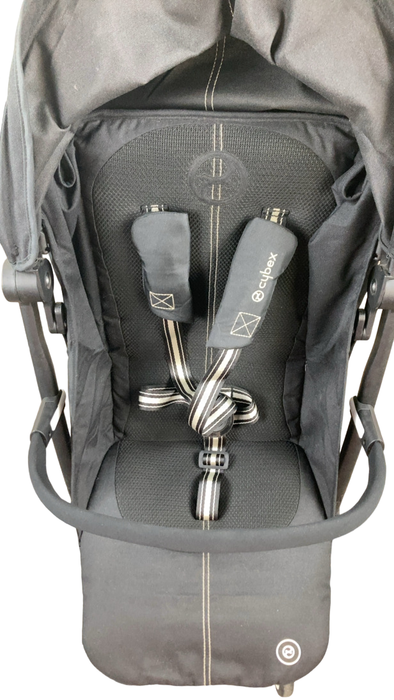 Shop Cybex Libelle 2 Compact Stroller, 2022, Moon Black at Goodbuygears