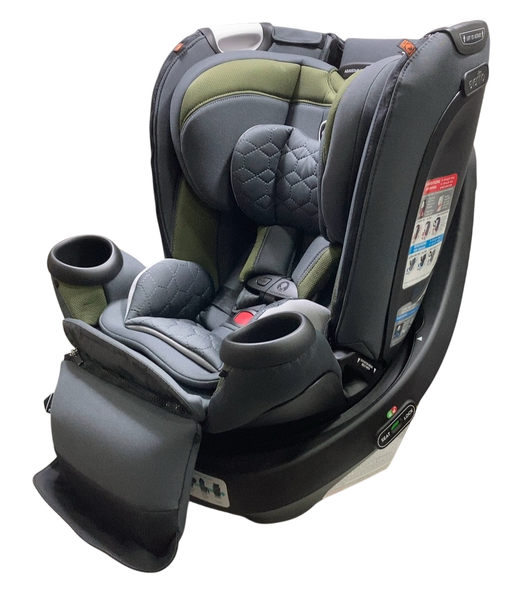 Shop Evenflo Revolve 360 Extend All-in-One Rotating Car Seat with Quick Clean Cover, 2024, Rockland Green at Goodbuygears