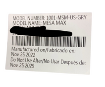 Shop UPPAbaby MESA MAX Infant Car Seat without base, 2022, PureTech Greyson (Charcoal Melange) at Goodbuygears