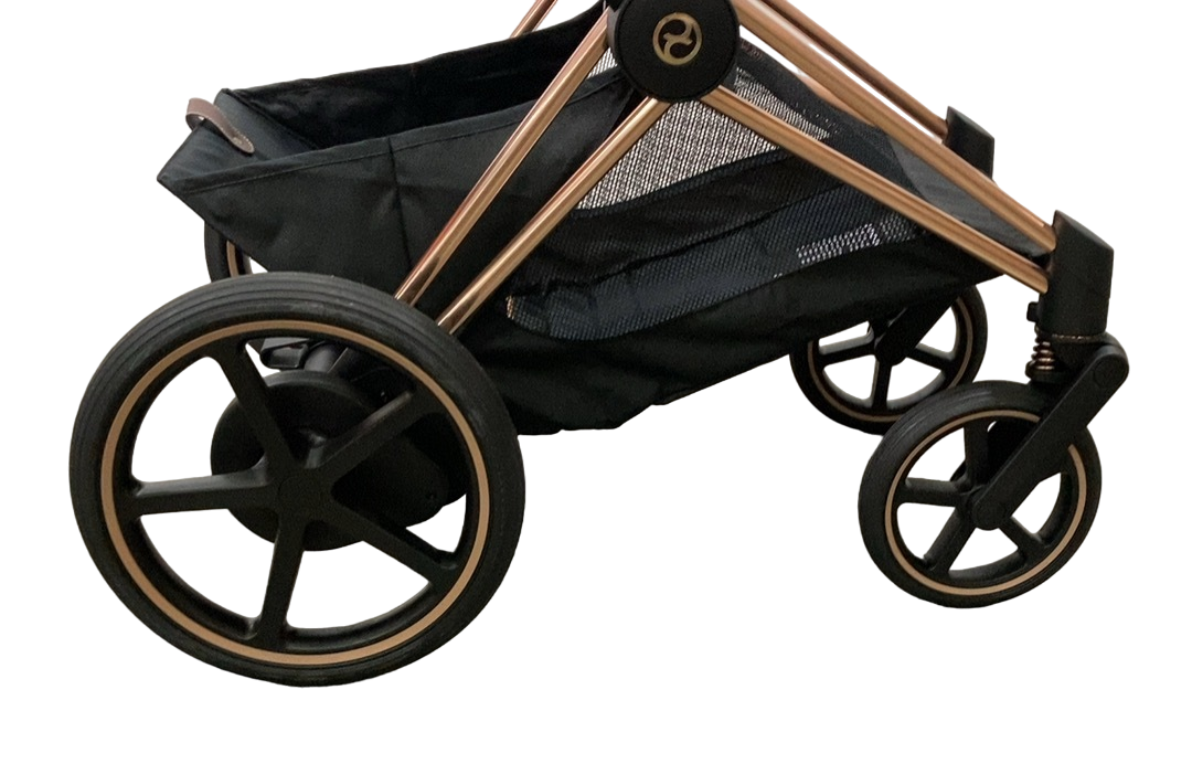 Shop Cybex E-PRIAM Stroller Frame Only, 2019, Rosegold, Without Battery at Goodbuygears