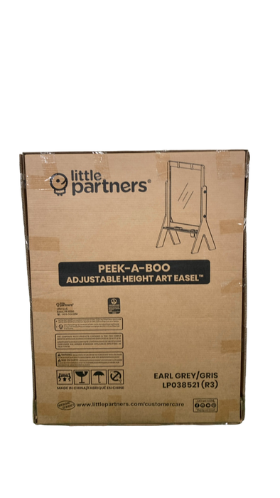 Shop Little Partners Peek-A-Boo Art Easel, Earl Grey at Goodbuygears