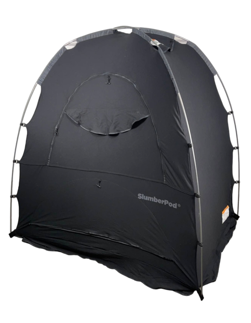 Shop SlumberPod 3.0 Sleep Canopy with Fan, Black with Gray Accents at Goodbuygears