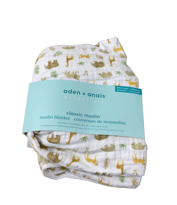 Shop Aden + Anais Essentials Classic Muslin Blanket, Tanzania at Goodbuygears
