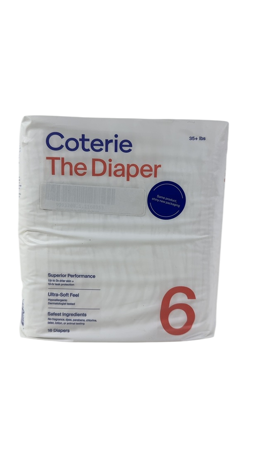 Shop Coterie Size 6 Diapers, 18-Count at Goodbuygears