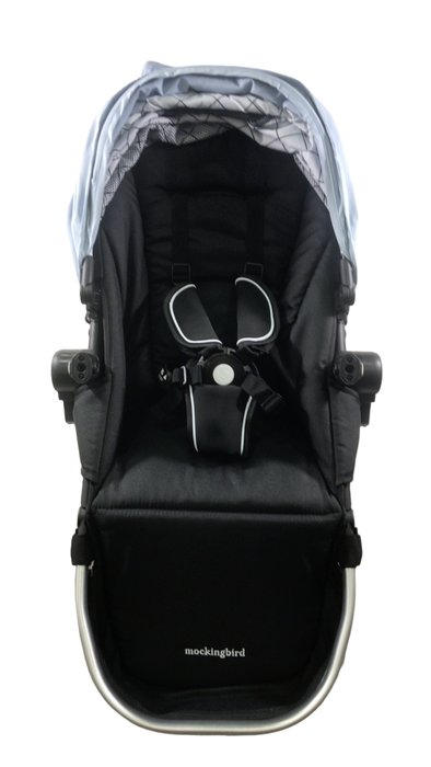 Shop Mockingbird 2nd Seat Kit 2.0, Silver with Penny Leather, Windowpane, Sky at Goodbuygears