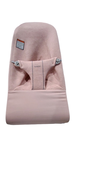 Shop BabyBjorn Bouncer Bliss, Light Pink 3D Jersey, Light Gray Frame at Goodbuygears