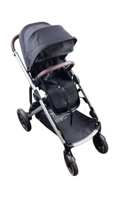 Shop Cybex Gazelle S Modular Stroller, 2024, Moon Black, Silver Frame at Goodbuygears