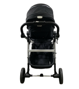 Shop Mockingbird Single to Double 2.0 Stroller, 2024, Black, Silver With Black Leather, Watercolor Drops at Goodbuygears