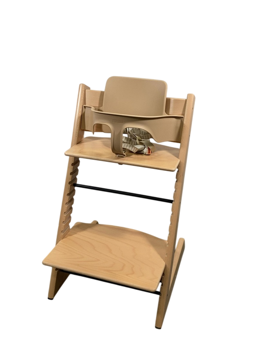 Shop Stokke Tripp Trapp High Chair With Baby Set, 1, Natural at Goodbuygears