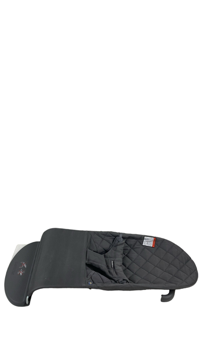 Shop BabyBjorn Bouncer Bliss, Anthracite Cotton Classic Quilt, Dark Gray Frame at Goodbuygears