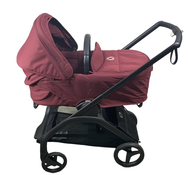 Shop Bugaboo Dragonfly Bassinet and Seat Stroller, Dark Cherry, Dark Cherry, Black, 2024 at Goodbuygears