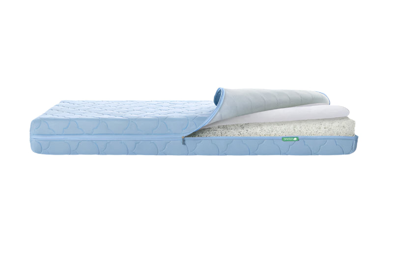 Shop Newton Original Crib And Toddler Mattress, Blue at Goodbuygears