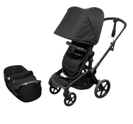 Shop Bugaboo Fox 5 Renew Bassinet and Seat Stroller, 2025, Black Frame, Heritage Black at Goodbuygears