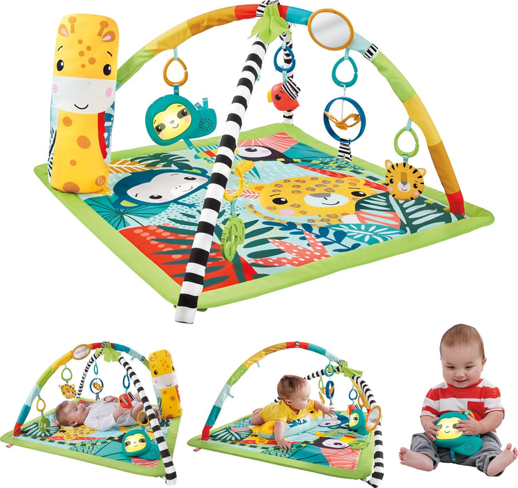 Shop Fisher Price 3-in-1 Rainforest Sensory Gym at Goodbuygears