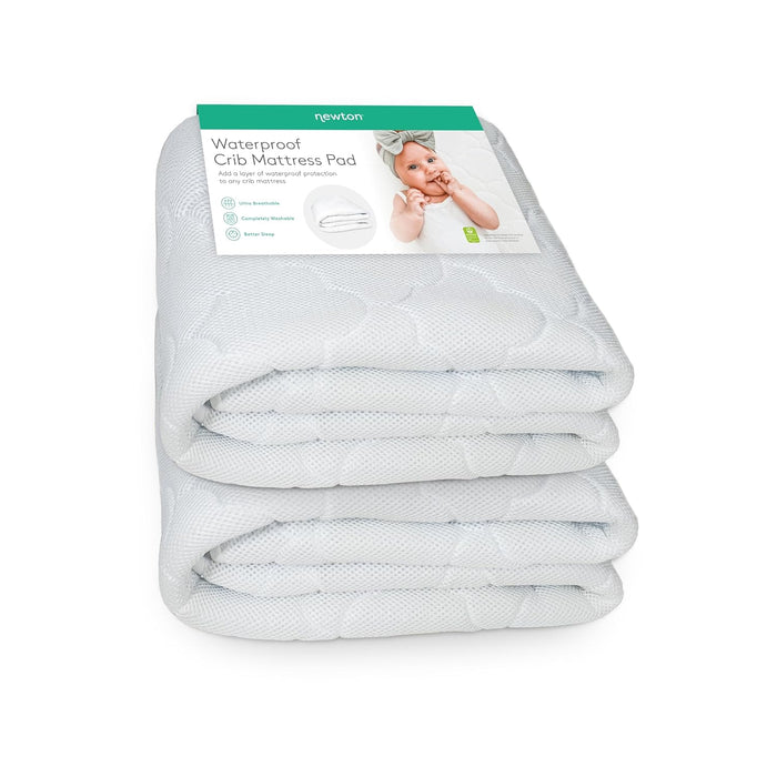 Shop Newton Waterproof + Breathable Mattress Pad, White, 2 Pack at Goodbuygears