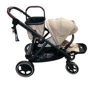 Shop Cybex e-Gazelle S Stroller, 2024, Almond Beige, Black at Goodbuygears